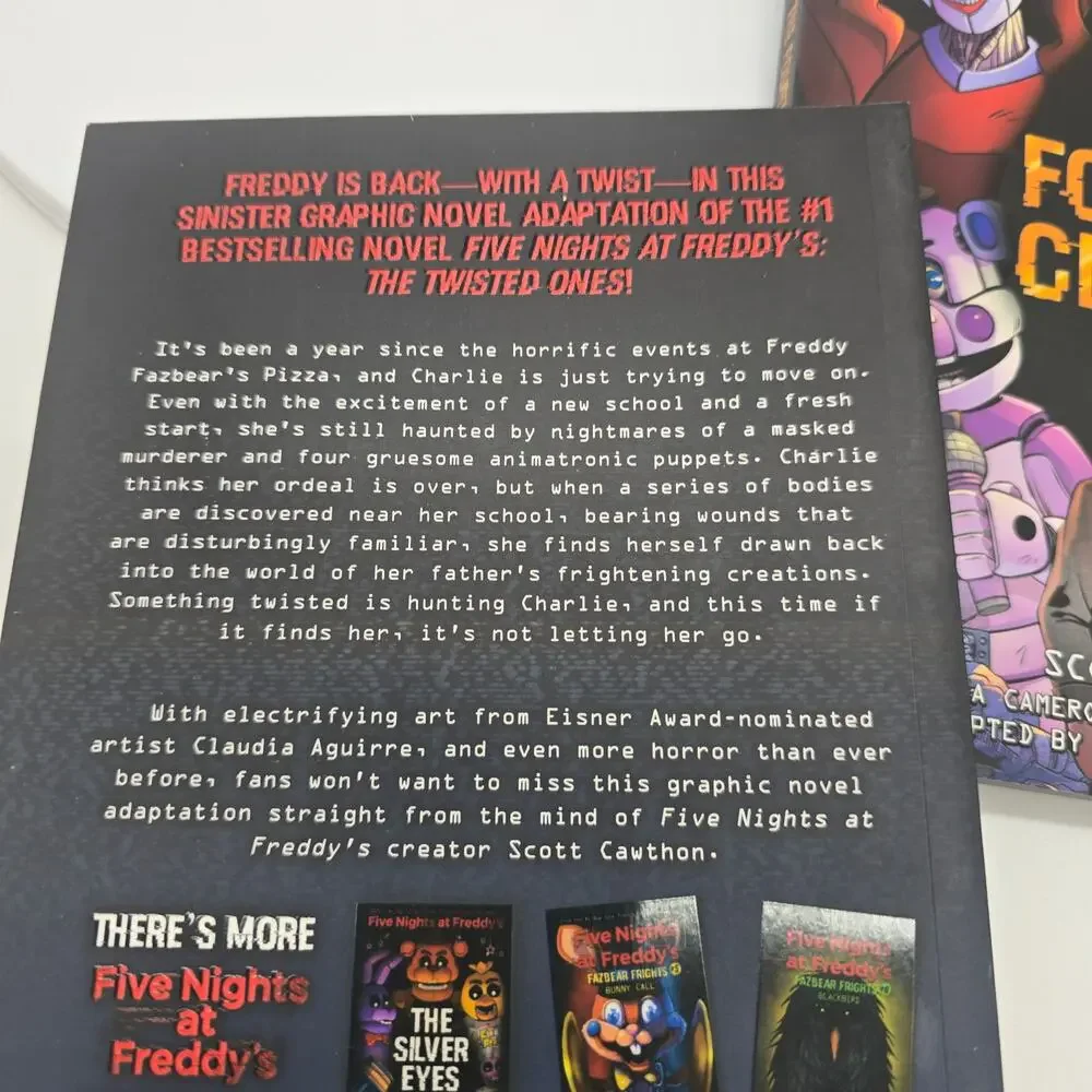 Five Nights at Freddy's Graphic Novel Trilogy Box Set Paperback Excellent